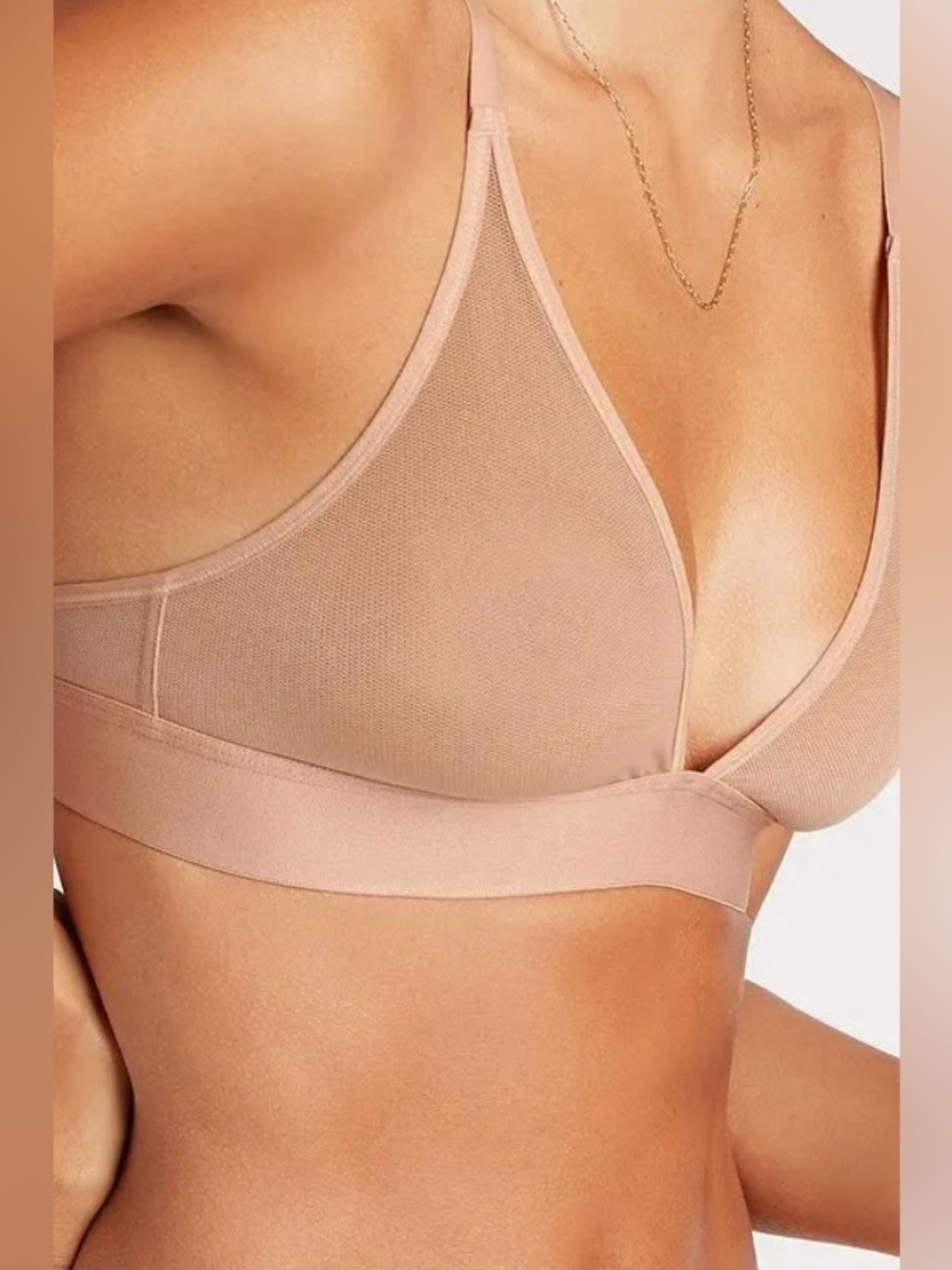 Negative Sieve Triangle Bra Size 4